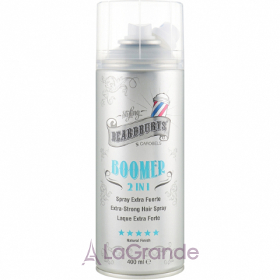 Beardburys Boomer 2 in 1 Extra-Strong Hair Spray ��� ��� ����� � ����� �������������