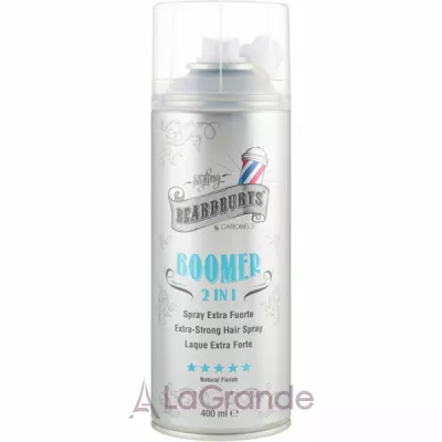 Beardburys Boomer 2 in 1 Extra-Strong Hair Spray ��� ��� ����� � ����� �������������