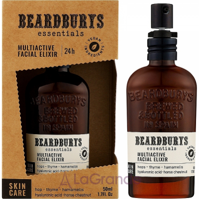 Beardburys Essentials Multiactive Facial Elixir 24H ������� ����������� ����-������� ��� ����