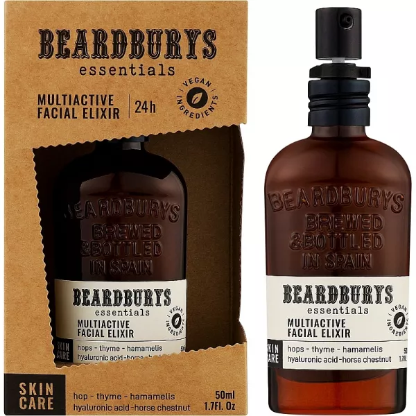 Beardburys Essentials Multiactive Facial Elixir 24H ������� ����������� ����-������� ��� ����