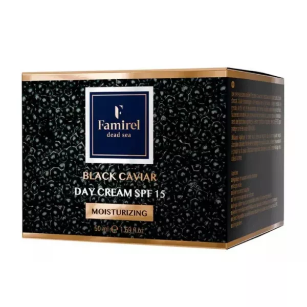 Famirel Black Caviar Moisturizing Cream SPF15 �������������� ���� ��� ������� � ���������� ����� ���� SPF15