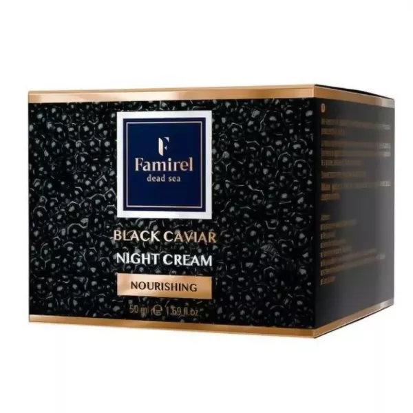 Famirel Black Caviar Nourishing Night Cream ͳ���� ��������� ���� ��� ������� � ���������� ����� ����