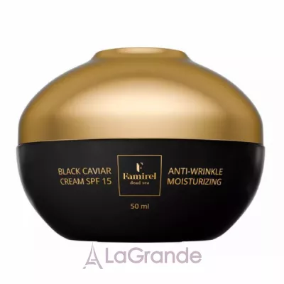 Famirel Black Caviar Anti-Wrinkle Moisturizing Cream SPF 15 ����������� ���� ������ ������ � ���������� ������ ����