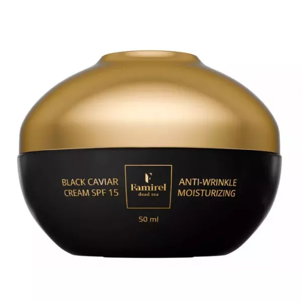 Famirel Black Caviar Anti-Wrinkle Moisturizing Cream SPF 15 �������������� ���� ����� ������� � ���������� ����� ����