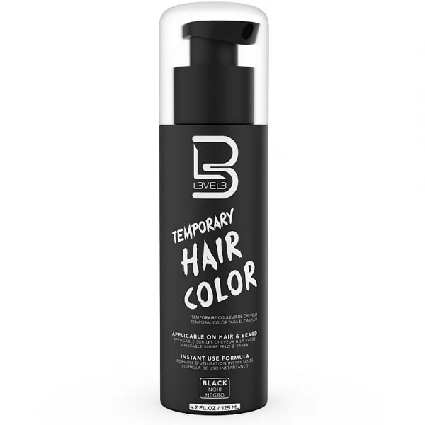 Level3 Temporary Hair Color Black ������ ��� ����� � ������ ���������, ������