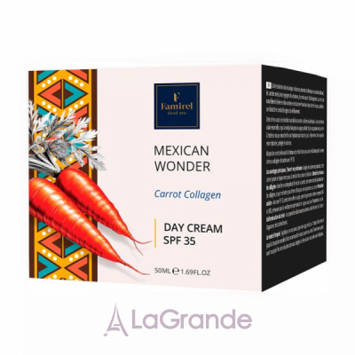 Famirel Mexican Wonder Carrot Collagen Day Cream SPF35 ������ ���� � ������� �� ��������� SPF35