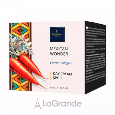 Famirel Mexican Wonder Carrot Collagen Day Cream SPF35 ������ ���� � ������� �� ��������� SPF35