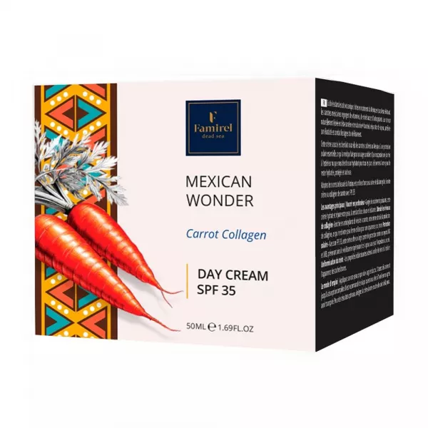 Famirel Mexican Wonder Carrot Collagen Day Cream SPF35 ������ ���� � ������� �� ��������� SPF35