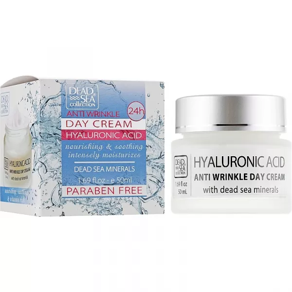 Dead Sea Collection Hyaluronic Acid Anti-Wrinkle Day Cream ������ ���� ����� ������� � ����������� �������� �� ��������� �������� ����