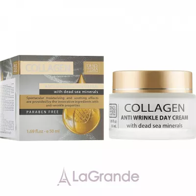 Dead Sea Collection Collagen Anti-Wrinkle Day Cream ������ ���� ����� ������� �� ���������