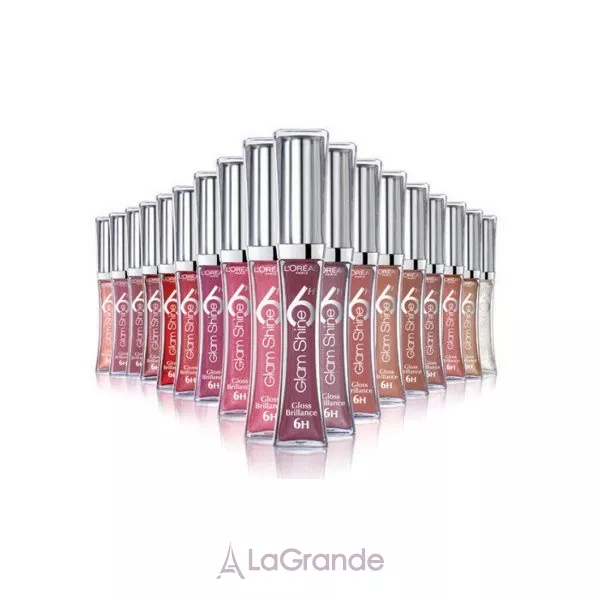 L'Oreal Paris Glam Shine 6H Lip Gloss ����� ��� ��� (��������� � ������ �� 6 �����)