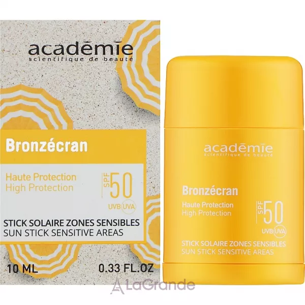 Academie Bronzecran Sun Stick Sensitive Areas SPF50 �������������� ���� ��� �������������� ��� SPF50