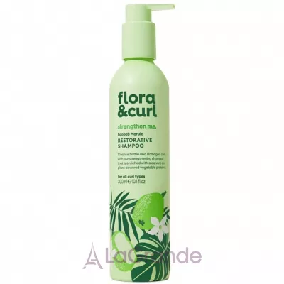 Flora & Curl Strengthen Me Baobab Marula Restorative Shampoo ³������������� ������� ��� �������