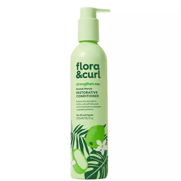 Flora & Curl Strengthen Me Baobab Marula Restorative Conditioner ����������������� ����������� ��� �����