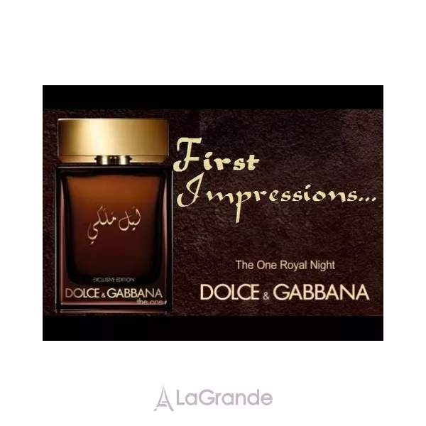 Dolce & Gabbana The one royal night ��������������� ����