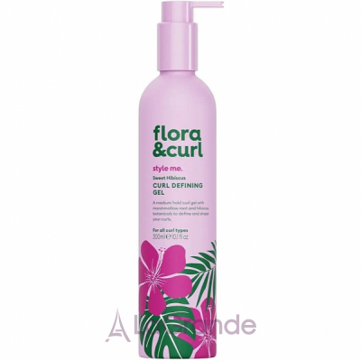 Flora & Curl Style Me Sweet Hibiscus Curl Defining Gel ���� ��� ������������ �������
