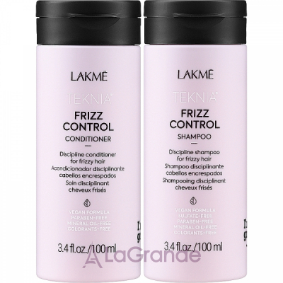 Lakme Teknia Frizz Control Travel Pack ����� ��� ����� ���������������� (shm/100ml + conditioner/100ml)