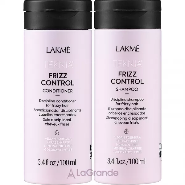Lakme Teknia Frizz Control Travel Pack ���� ��� ������� ������������� (shm/100ml + conditioner/100ml)