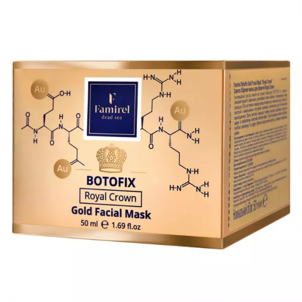 Famirel Botoderm Botofix Royal Crown Gold Facial Mask ������ ������-����� ��� �������