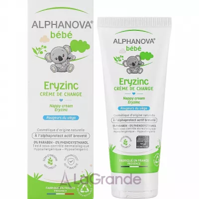 Alphanova Bebe Natural Eryzinc Nappy Rash Cream ���� ��� ��������� �� �����������