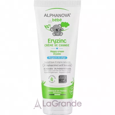 Alphanova Bebe Natural Eryzinc Nappy Rash Cream ���� ��� ��������� �� �����������