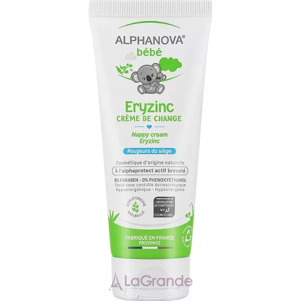 Alphanova Bebe Natural Eryzinc Nappy Rash Cream ���� ��� ��������� �� �����������