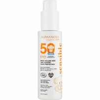 Alphanova Organic Sun Very High Protection 100% Natural Baby Sun Spray ������������ �������������� ����� SPF50 ��� ������� � �����