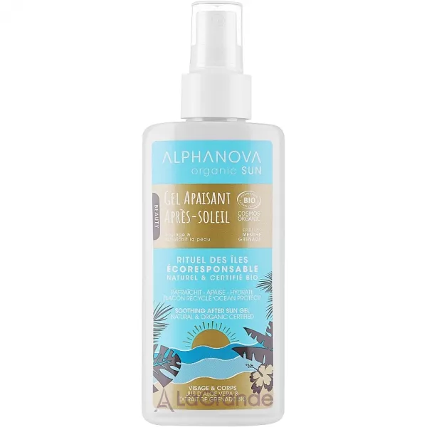 Alphanova Organic Sun Soothing After Sun Gel ������������ ������������� ����������� ����-����� ����� ������ � ���� ����