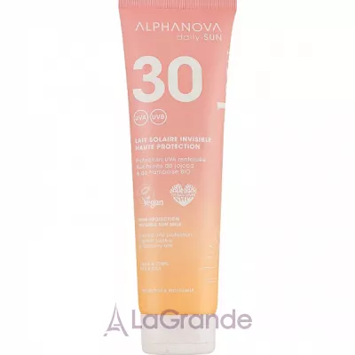 Alphanova Daily Sun High Protection Invisible Sun Milk SPF30 �������������� ������� ��� ���� � ���� SPF30