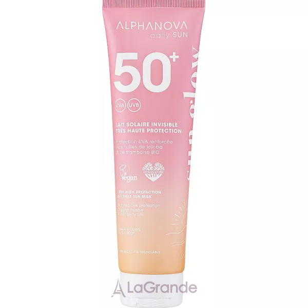 Alphanova Daily Sun Very High Protection Invisible Sun Milk SPF50+ �������������� ������� ��� ���� � ���� SPF50+