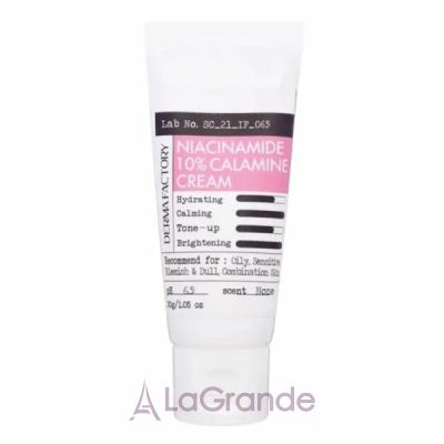 Derma Factory Niacinamide 10% Calamine Cream ������������� ���� ��� ����