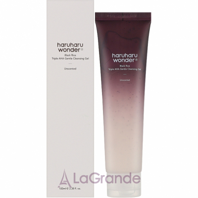 Haruharu Wonder Black Rice Triple AHA Gentle Cleansing Gel ��������� ���� � ���-��������� � ������ �����