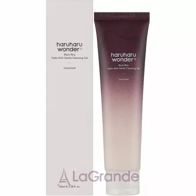 Haruharu Wonder Black Rice Triple AHA Gentle Cleansing Gel ��������� ���� � ���-��������� � ������ �����