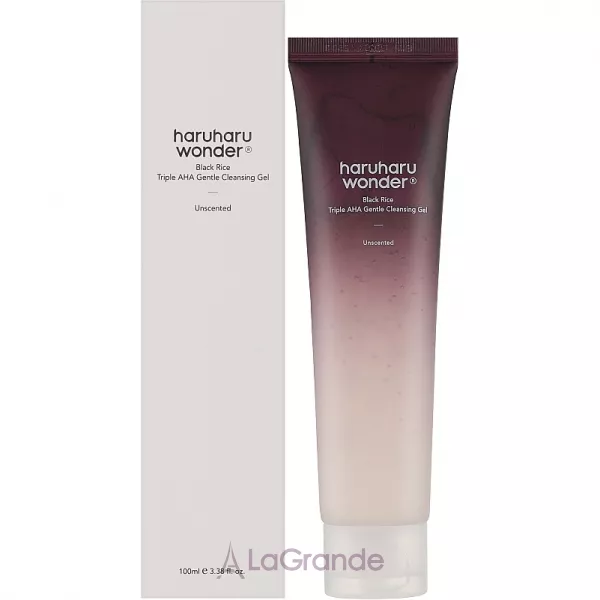 Haruharu Wonder Black Rice Triple AHA Gentle Cleansing Gel ��������� ���� � ���-��������� � ������ �����
