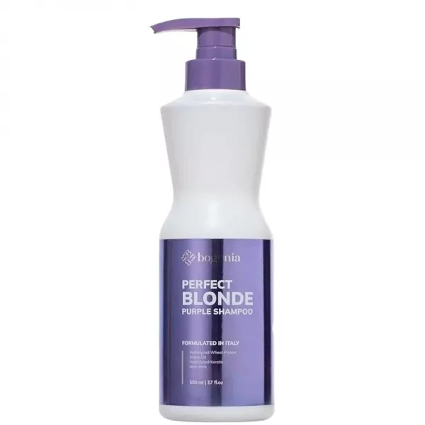 Bogenia Perfect Blonde Purple Shampoo ������� � ����������� ���������� ��� ���������� ������������� ������ �������� �����