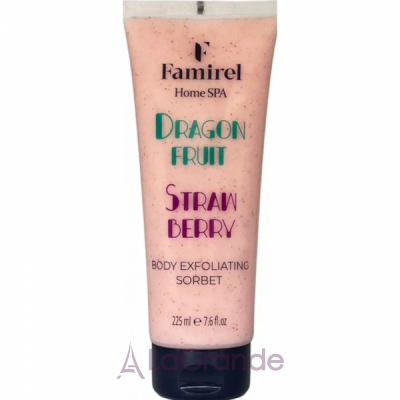Famirel Home Spa Body Sorbet Dragon Fruit & Strawberry �������������� ������ ��� ���� 