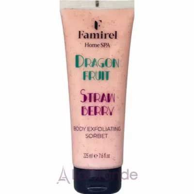 Famirel Home Spa Body Sorbet Dragon Fruit & Strawberry �������������� ������ ��� ���� 