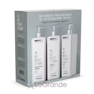 Framesi Morphosis Restructure Kit ����� ��� ����� (�������, 1000 �� + �����, 1000 �� + ������, 1000 ��)