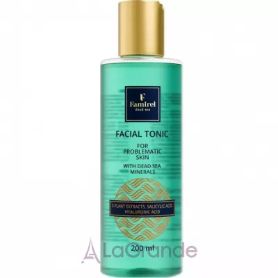 Famirel Facial Tonic For Problematic Skin With Dead Sea Minerals ����� ��� ���������� ���� ���� � ������������ B5, ����������� � ������������ ���������