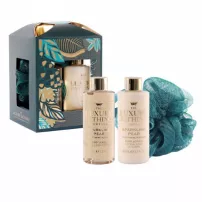 Grace Cole The Luxury Bathing Sparkling Pear & Nectarine Blossom ����� ��� ���� "�������� ����� � ���� ���������" (sh/gel 100ml + b/lot 100ml + sponge)