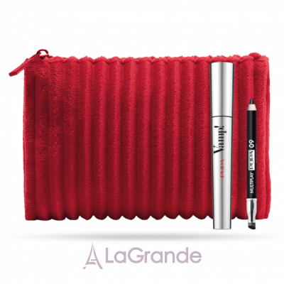 Pupa Vamp! And Multiplay Kit Make-Up ���� (mascara/9ml + pencil/0,8g + bag/1pc)