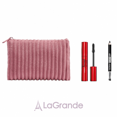 Pupa Vamp! Sexy Lashes And Multiplay Kit Make-Up ����� ��� ������� ���� (mascara/12ml + pencil/0,8g + bag/1pc)