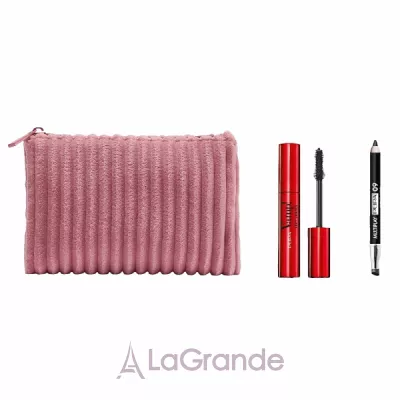 Pupa Vamp! Sexy Lashes And Multiplay Kit Make-Up ����� ��� ������� ���� (mascara/12ml + pencil/0,8g + bag/1pc)