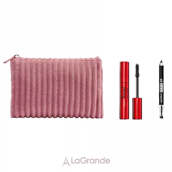 Pupa Vamp! Sexy Lashes And Multiplay Kit Make-Up ����� ��� ������� ���� (mascara/12ml + pencil/0,8g + bag/1pc)