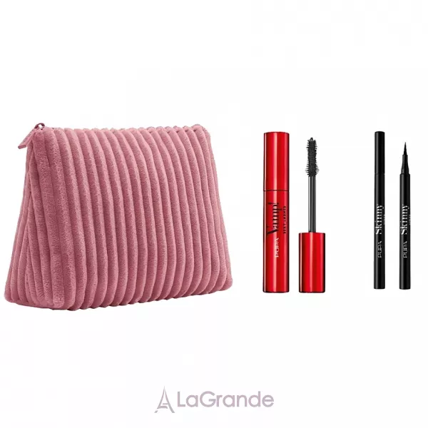 Pupa Vamp! Sexy Lashes And Vamp! Skinny Liner Kit Make-Up ����� ��� ������� ���� (mascara/12ml + liner/1ml + bag/1pc)