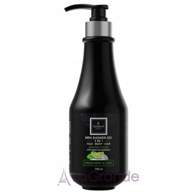 Famirel Men Shower Gel 3 In 1 Winter Power �������-���� ��� ���� ��� ������� 3 � 1 