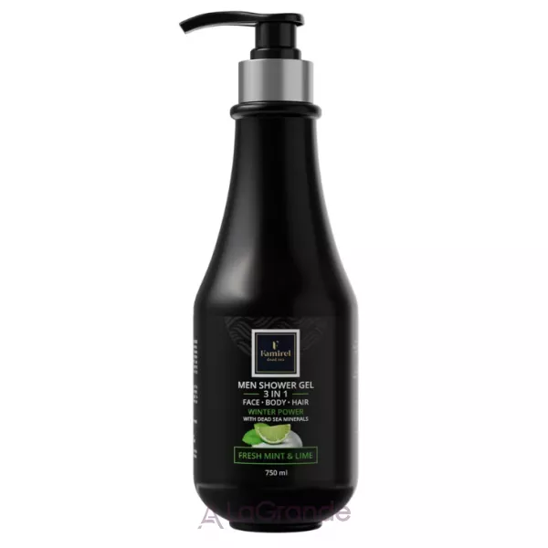 Famirel Men Shower Gel 3 In 1 Winter Power �������-���� ��� ���� ��� ������ 3 � 1 