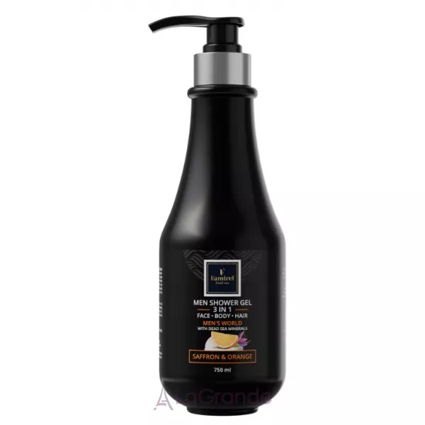 Famirel Men Shower Gel 3 In 1 Men's World �������-���� ��� ���� ��� ������ 3 � 1