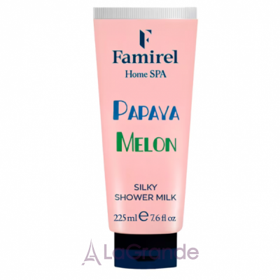 Famirel Home SPA Silky Shower Milk Papaya & Melon ������� ������� ��� ���� 