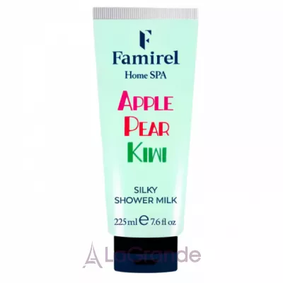 Famirel Home SPA Silky Shower Milk  Apple & Pear & Kiwi ������� ������� ��� ���� 